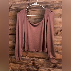 SHEIN Crop Long Sleeve